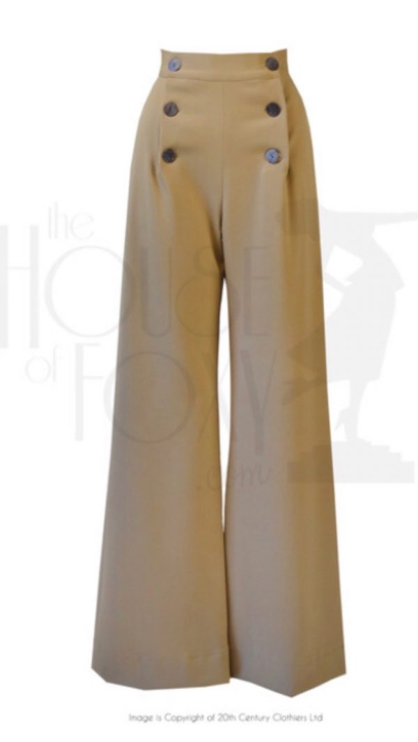 1930's sailor pants