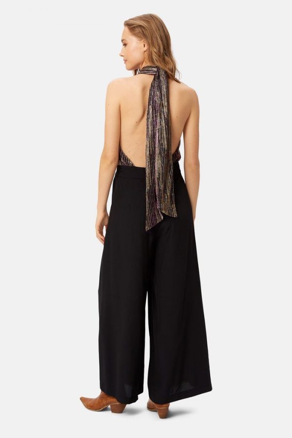 metallic multi way jumpsuit