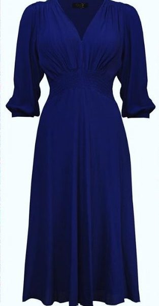 Navy Vera dress House of Foxy