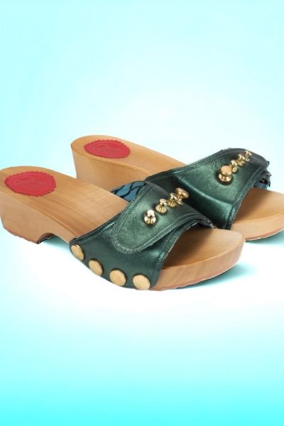 green clogs