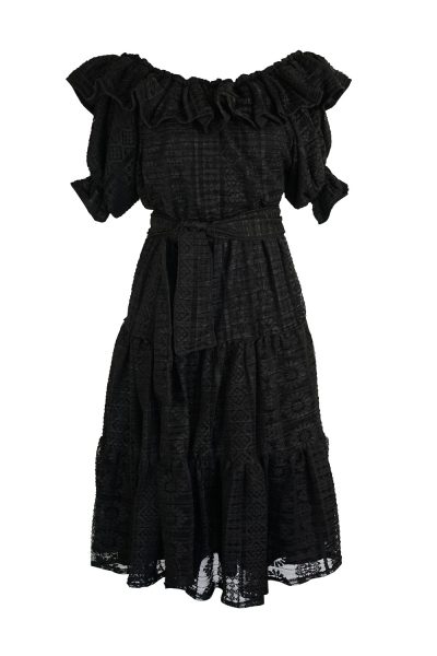 black lace veranda dress