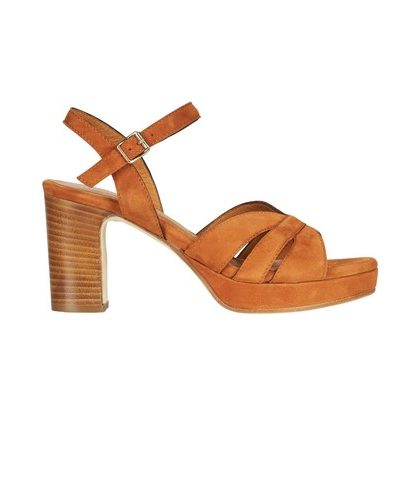 Mina Tan Platform Sandals