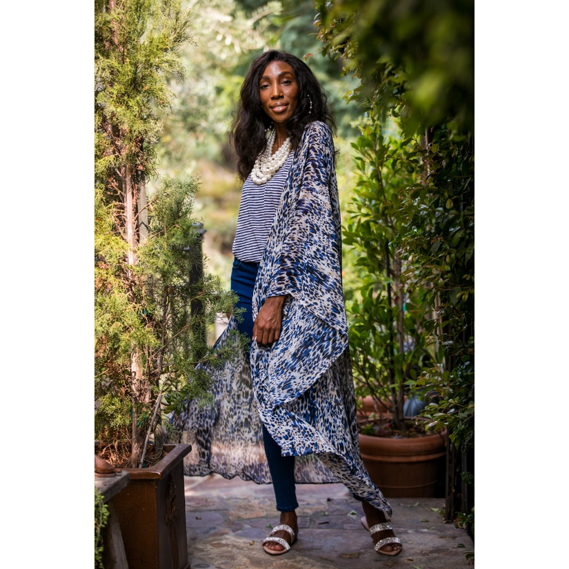 Brindly Blue Kimono Jennafer Grace Limited Editions Handmade