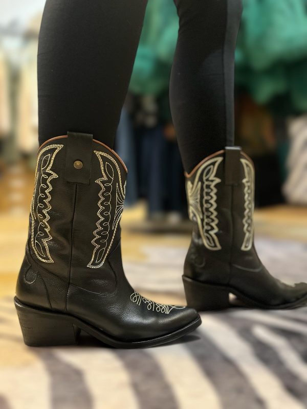 Black unstoppable stivali boots