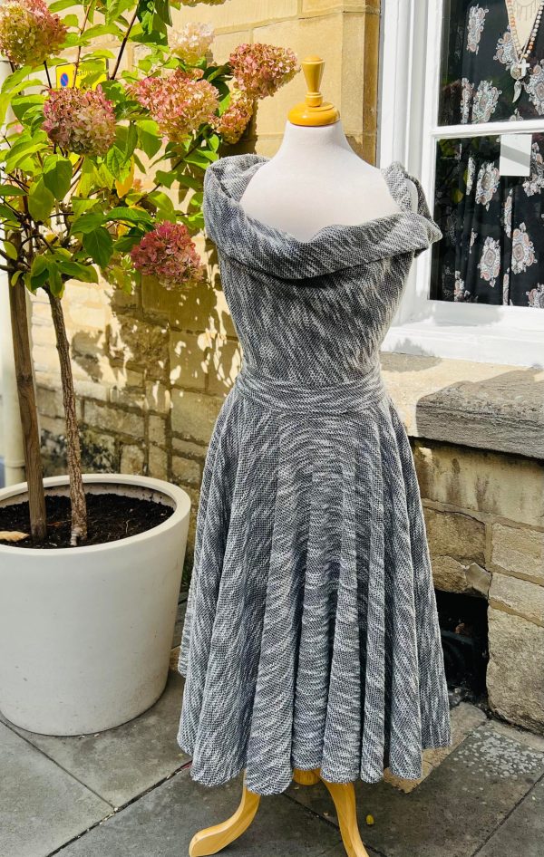 Grey Asymmetric Open Back Formal Dress – Lisa Jayne Dann