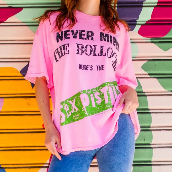 Unisex Sex Pistols Oversized Concert T-shirt - Image 2