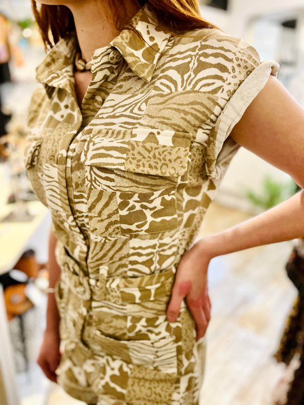 safari playsuit at the boutique