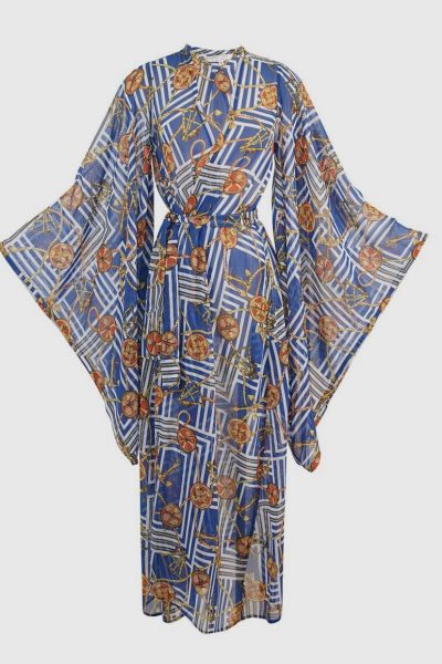 catamaran chiffon kimono at the boutique