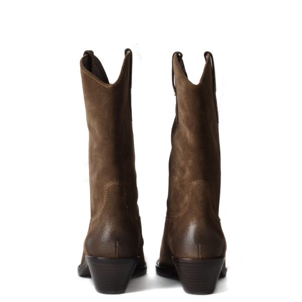 Dalton Boots In Russet Brown - ASH - Image 2