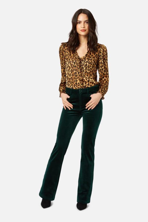 Leopard New York Blaze Shirt in Brown - Traffic People