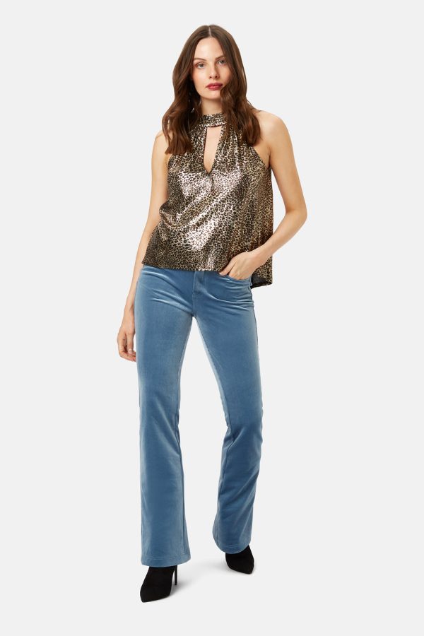 Parallel Lines Halter Top - Traffic People