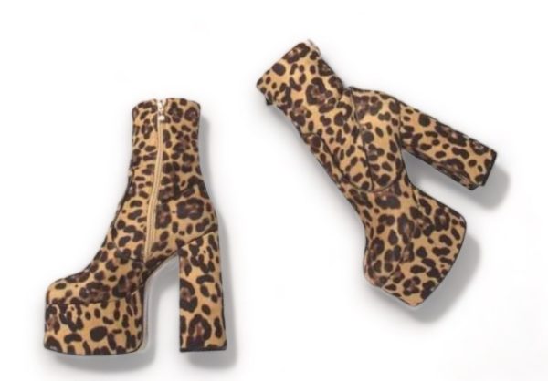 Vegan Leopard Platforms