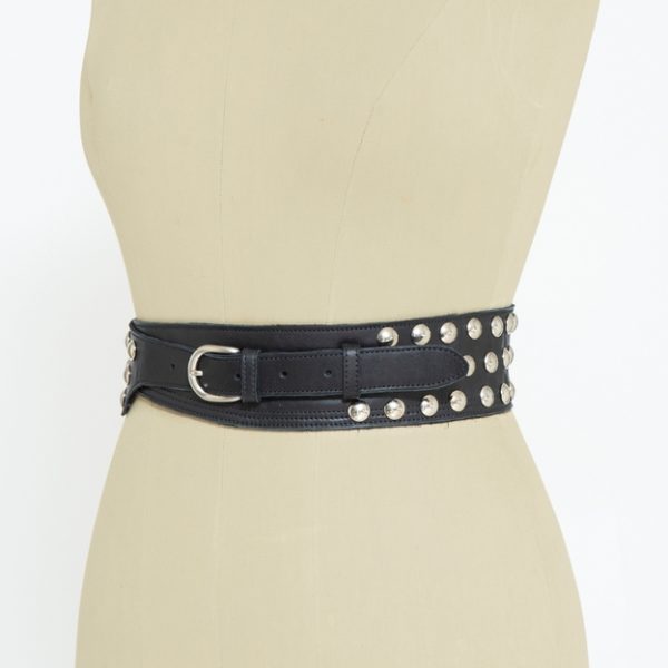 silver stud belt