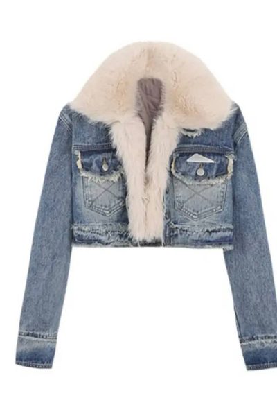 denim sherpa