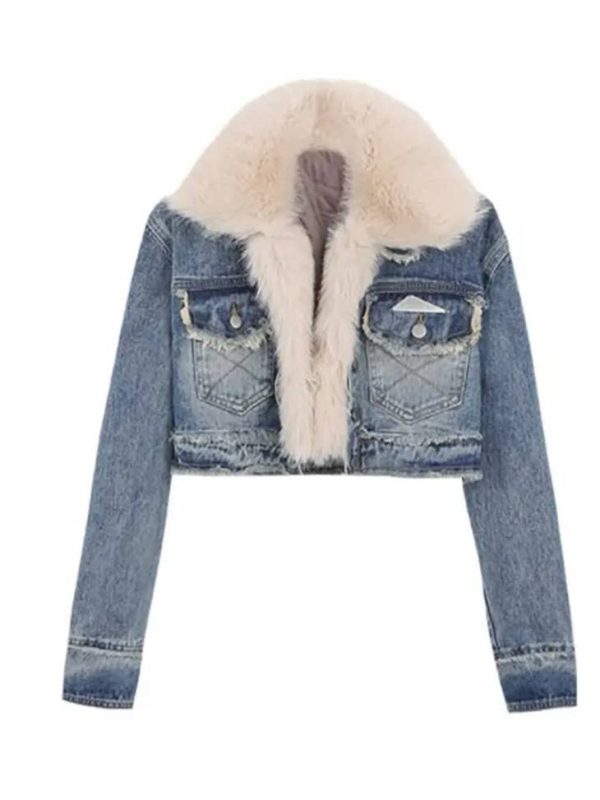 denim sherpa