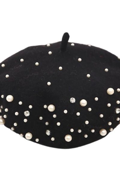 embellished beret