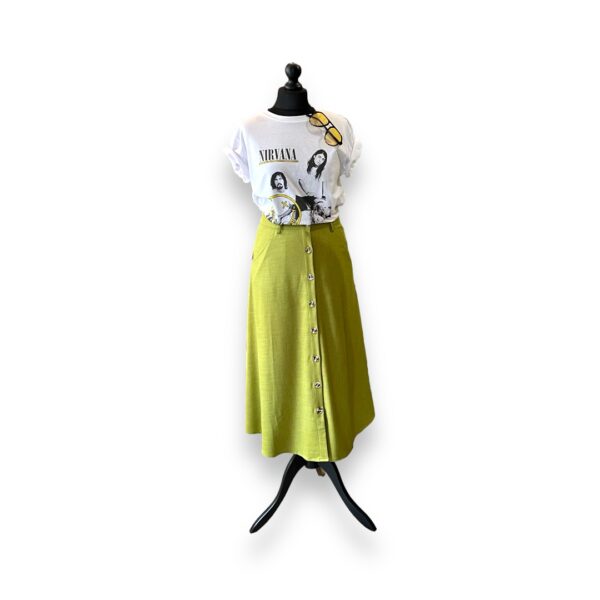 green bacall skirt