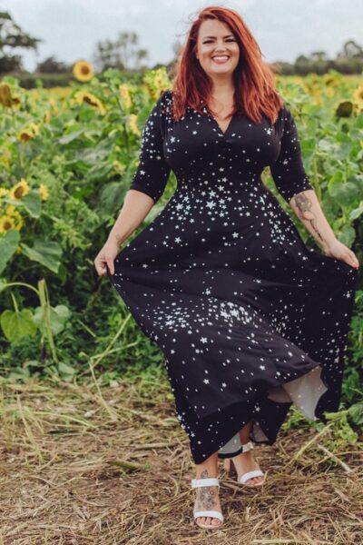 star clusters black raquel maxi wax poetic