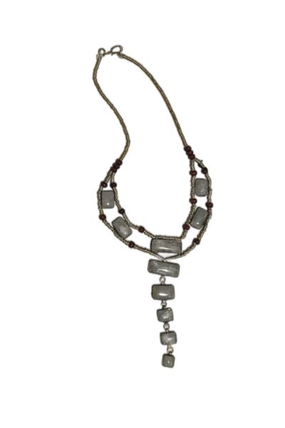 Afghani Jade Drop Necklace