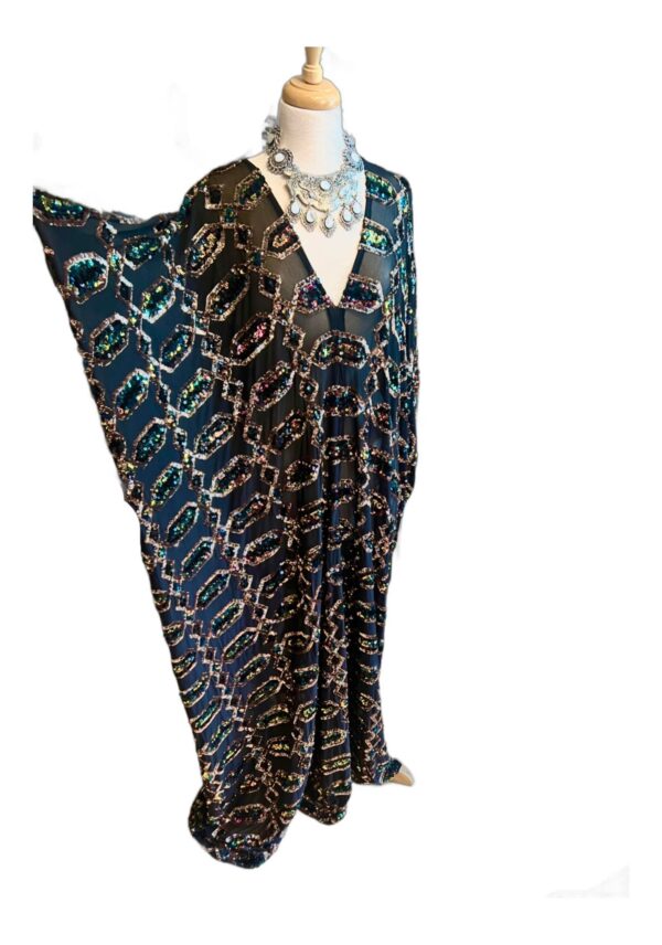 Lexicon Diamante Kaftan - Jennafer Grace