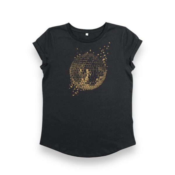 Gold Disco Ball T-shirt - Disko Kids