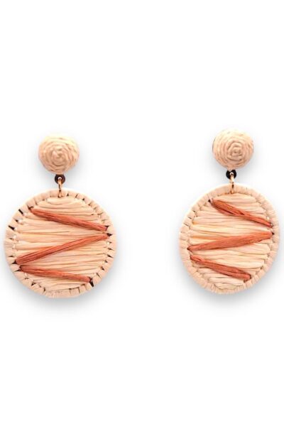 raffia earrings