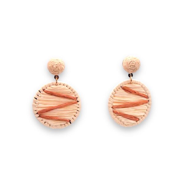 raffia earrings