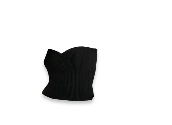 black jersey tube top