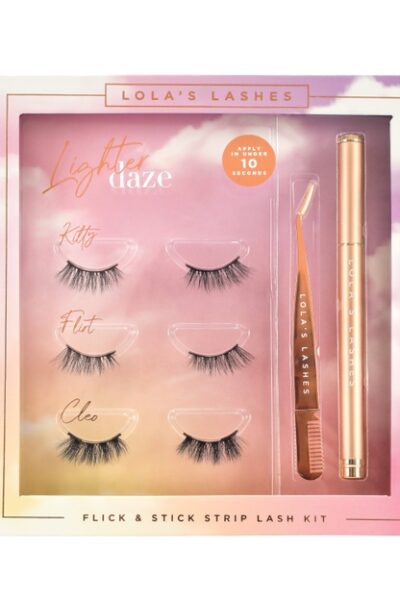 Flick and stick lashes set