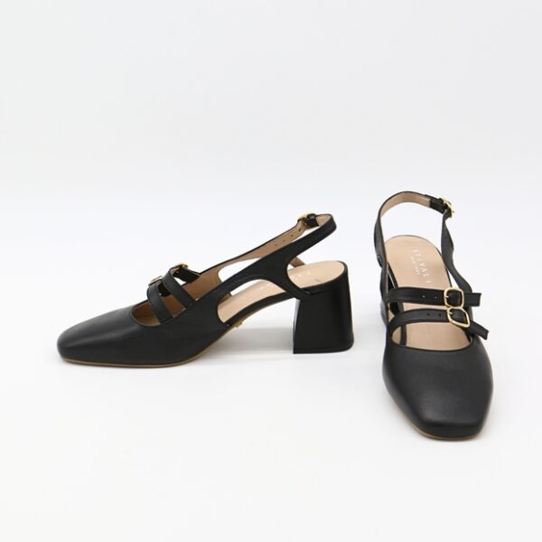 Black Mary Jane Block Heels