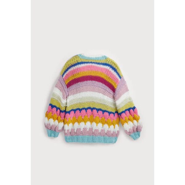 back image rainbow cardigan