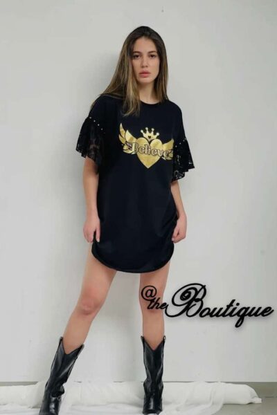 believe mini dress