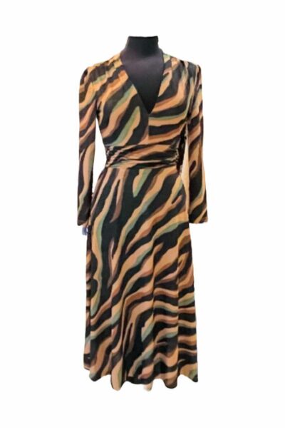 brown dont look back ceeci dress traffic people