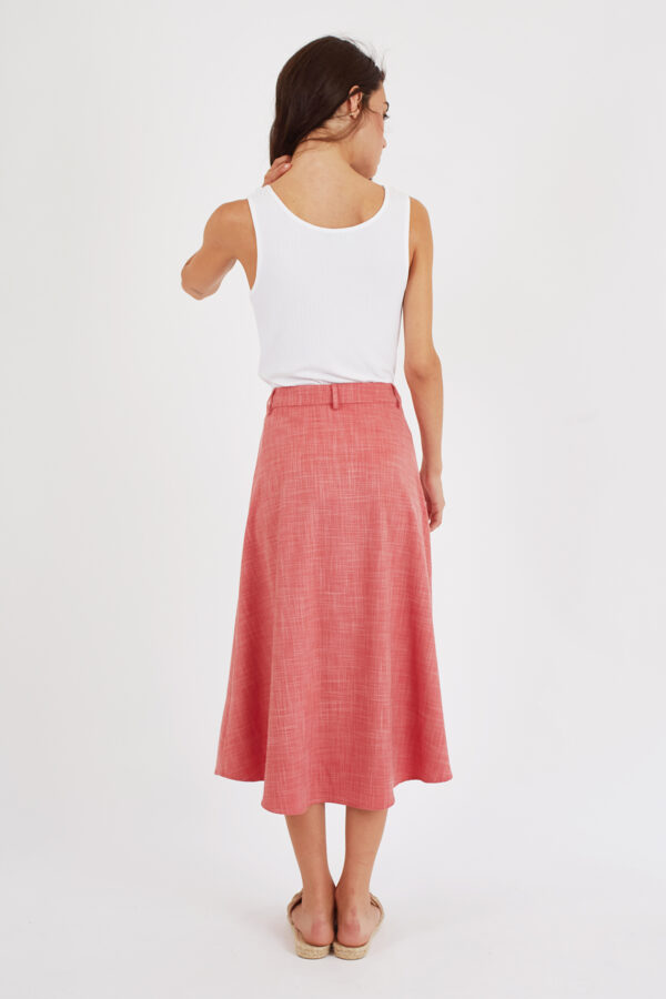 Peppermint Soda Bacall Midi Skirt - Traffic People - Image 2