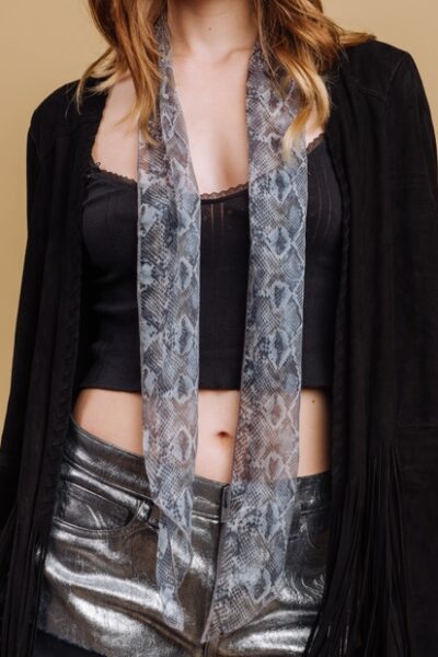 The Iggy Long Skinny Scarf