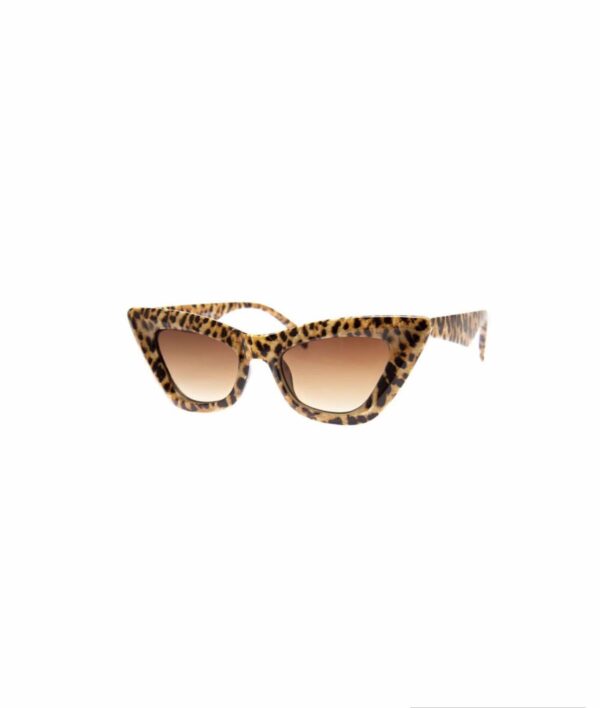 Cheetah Cat Eye Sunglasses