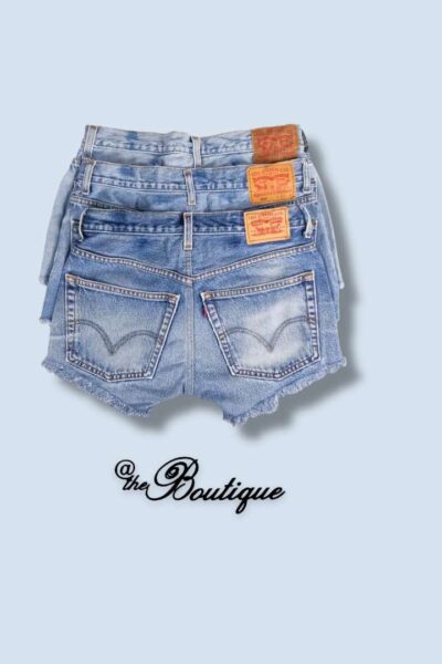 genuine upcycled levi shorts