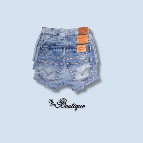 genuine upcycled levi shorts