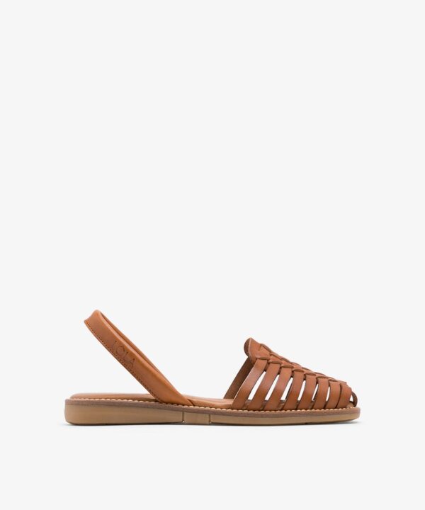 Brown Flat Sandals