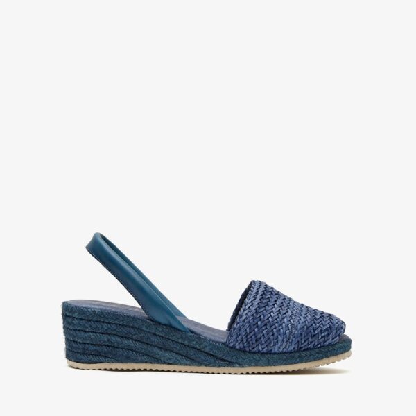 Denim Wedges