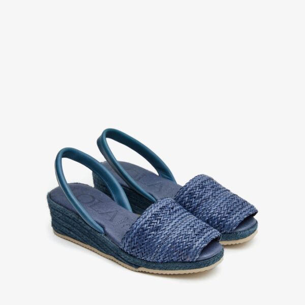 Denim Wedges both