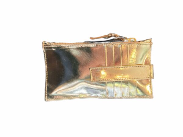 Gold Metallic Purse back