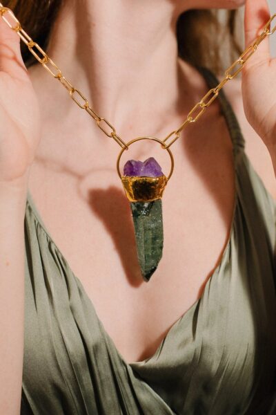 Green Fluorite Necklace