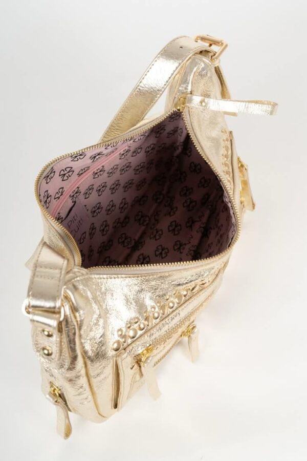 Over The Shoulder Gold Bag