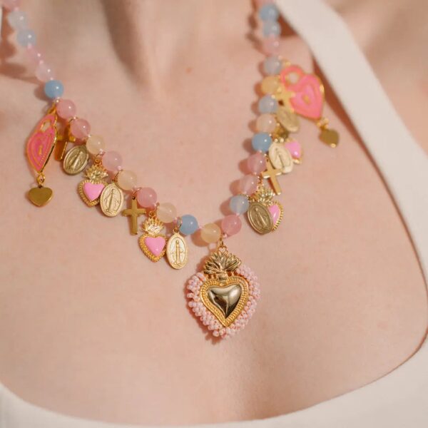 Pink Statement Necklace
