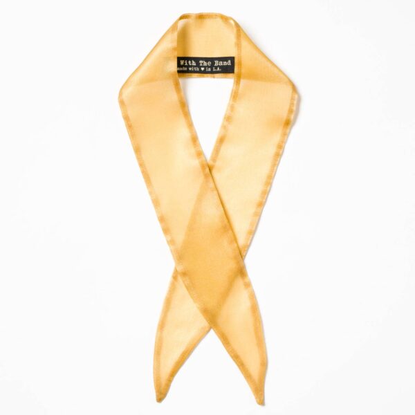 Gold 'Cosmic Dancer Scarf Tie' - I'm With The Band - Image 2