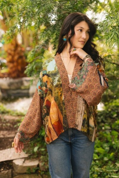 Secret Garden Pixie Duster Kimono Front